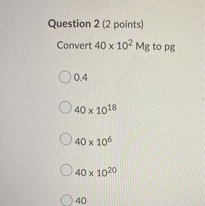Solved Convert The Density Value Of 5 Mg L To Units Of Chegg Com