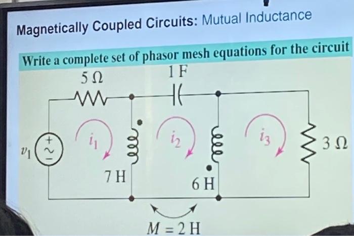 Solved Magnetically Coupled Circuits: Mutual Inductance | Chegg.com