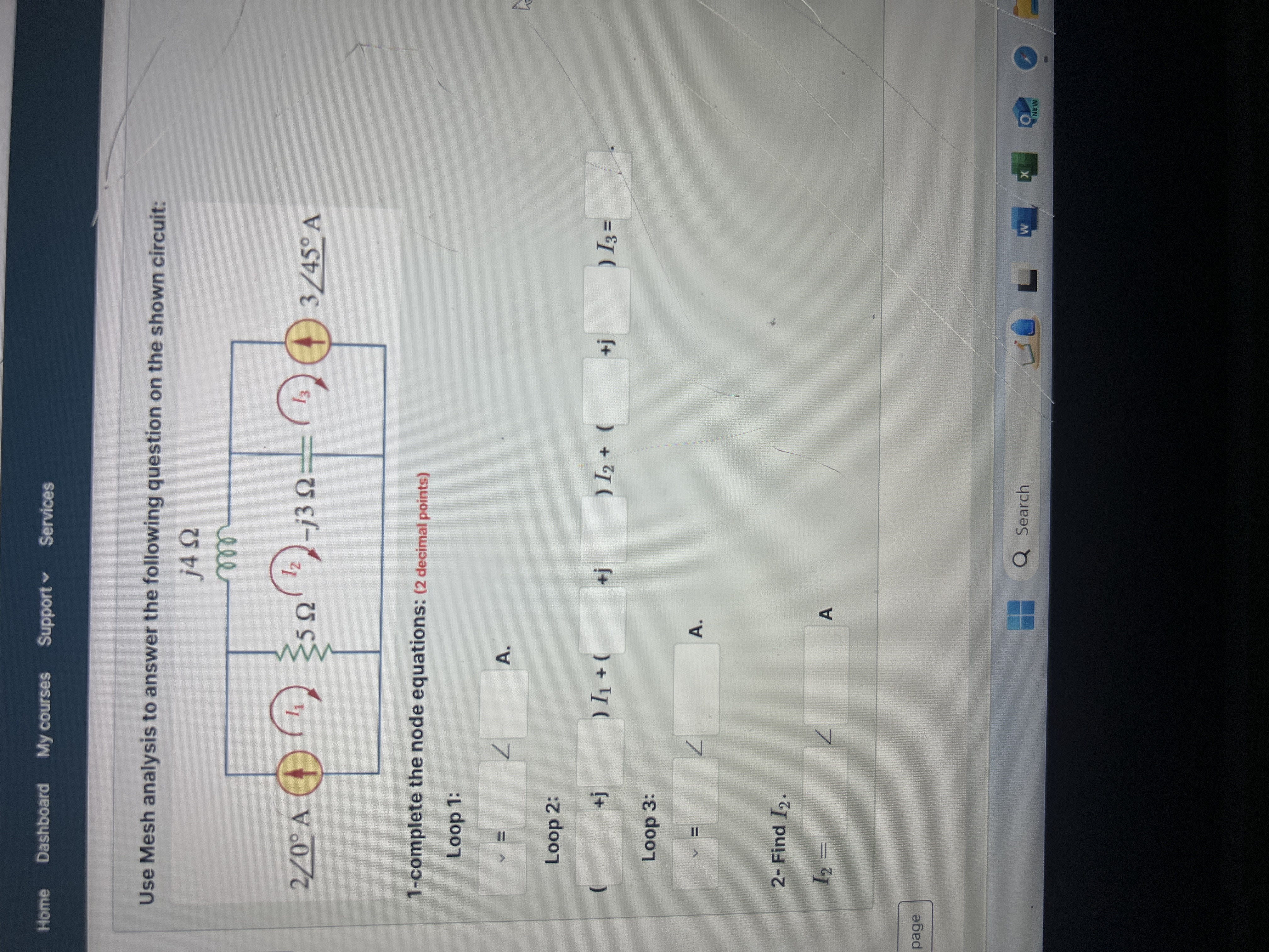 Solved Use Mesh analysis to answer the following question on | Chegg.com