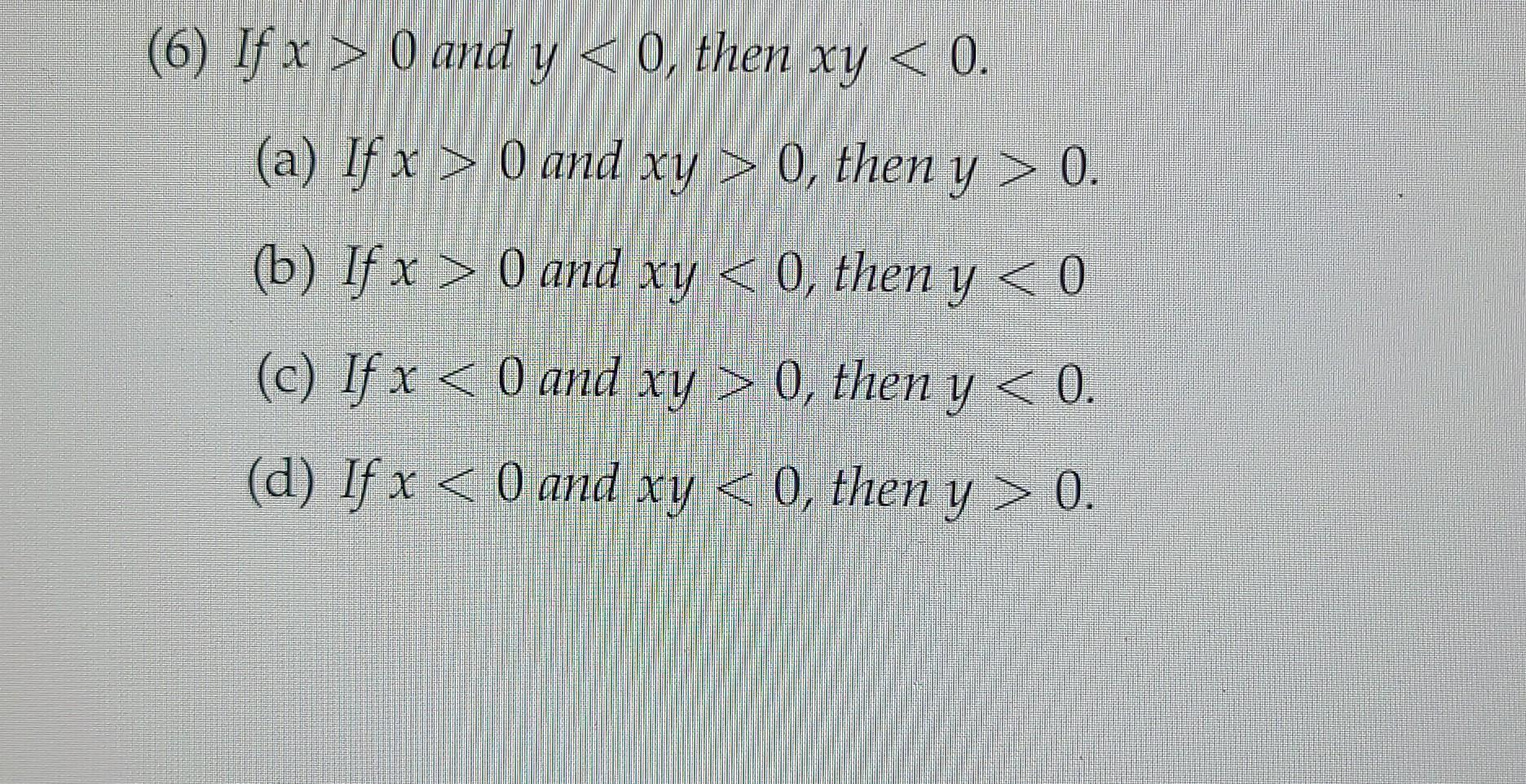 Solved This is a question on real analysis. Please answer | Chegg.com