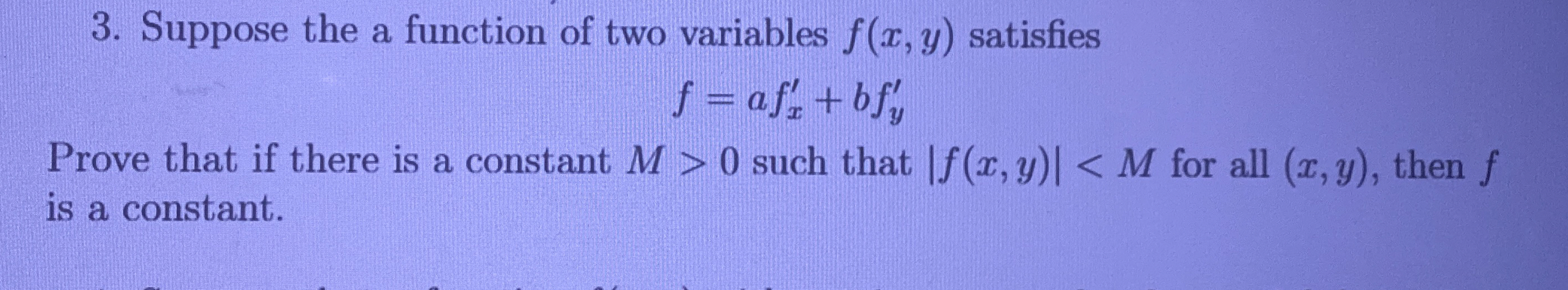 Suppose the a function of two variables f(x,y) | Chegg.com