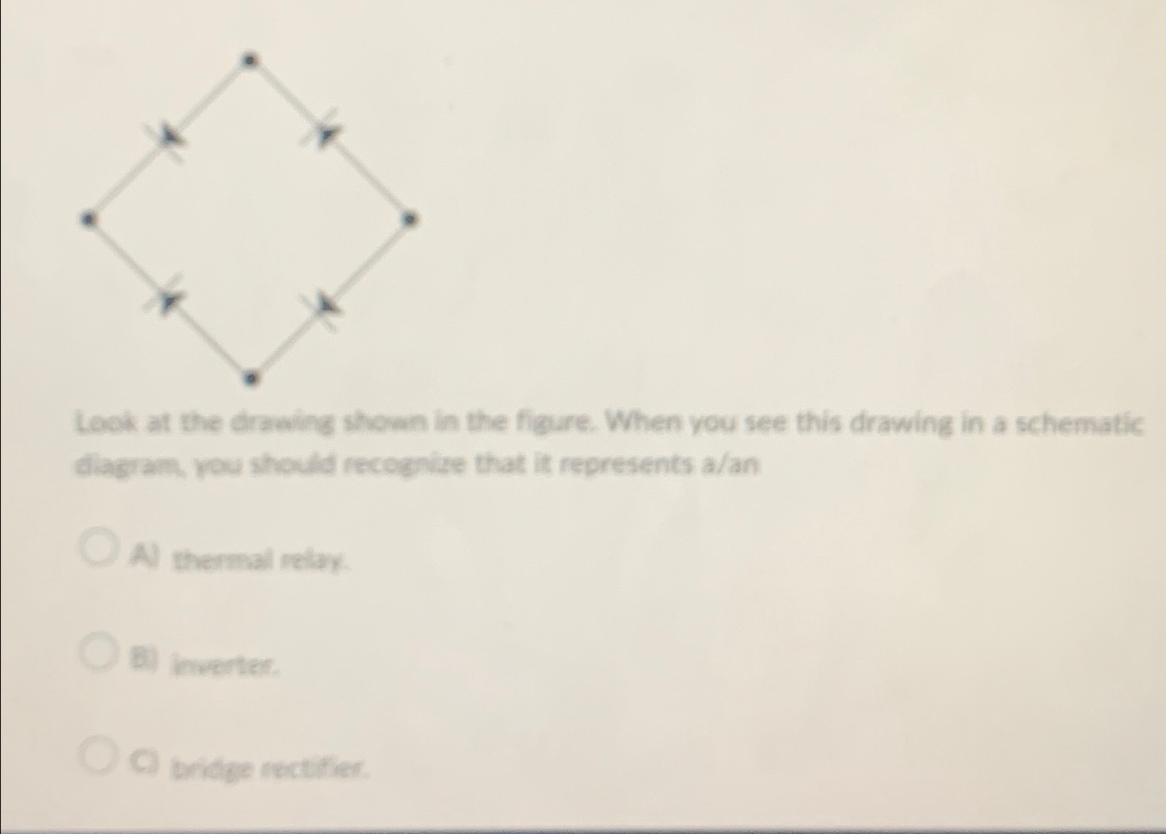 Solved Leok at the drawing shown in the figure. When you see | Chegg.com