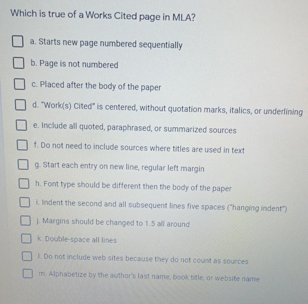 solved-which-is-true-of-a-works-cited-page-in-mla-a-starts-chegg