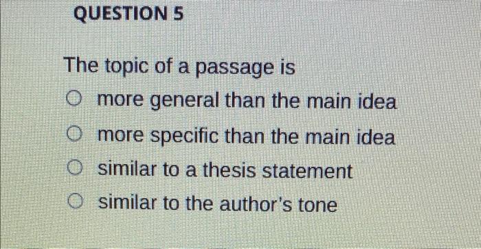 What is the Main Topic of the Passage? Cách Xác Định Ý Chính Hiệu Quả