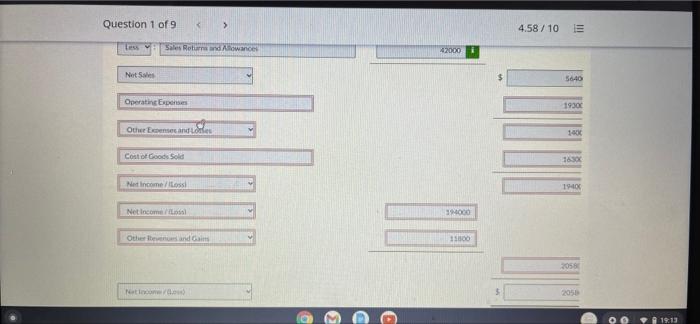 Solved Question 1 of 9 4.58/10 II View Policies Show Attempt | Chegg.com
