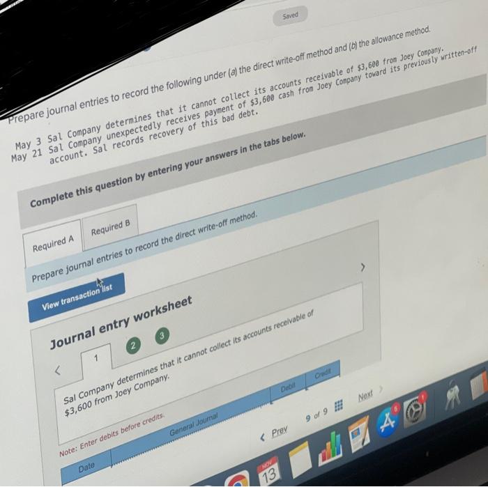 Solved saved Prepare journal entries to record the following | Chegg.com