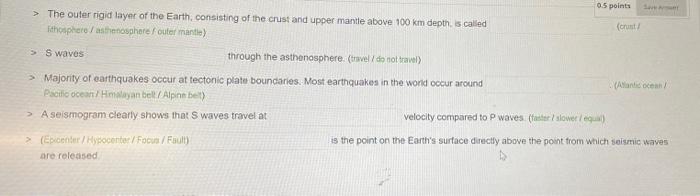 the rigid outer shell of earth is called the crust