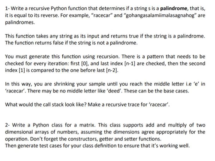 Solved Only question to please I included question one in | Chegg.com