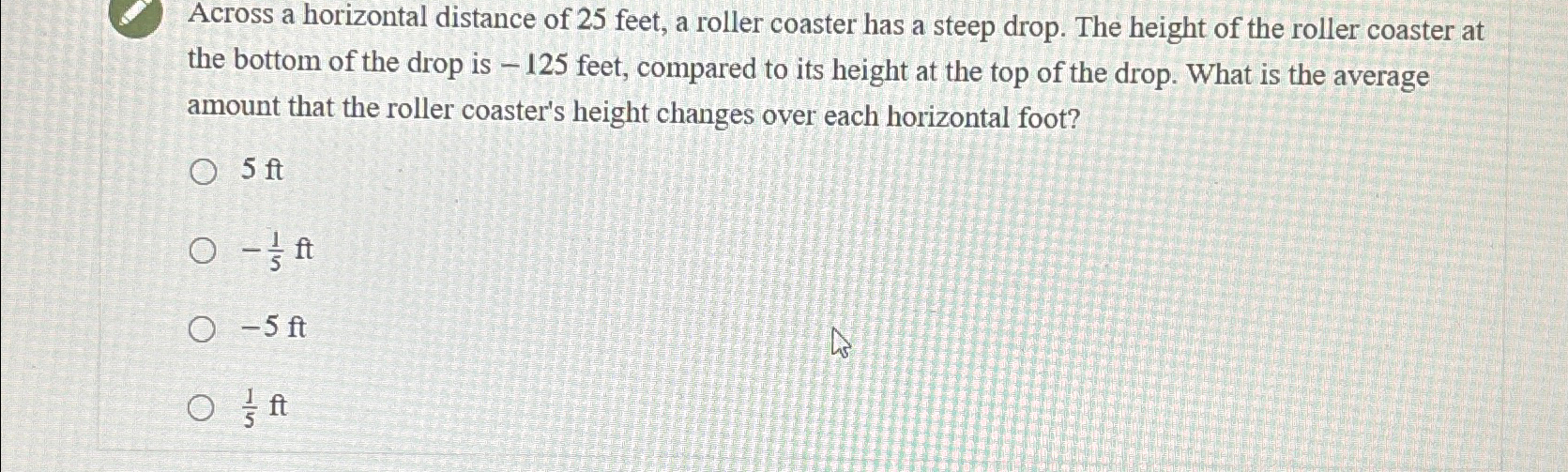 Solved Across a horizontal distance of 25 feet a roller Chegg