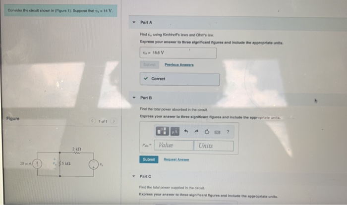 Solved Consider the circult shown in Figure 1). Suppose that | Chegg.com