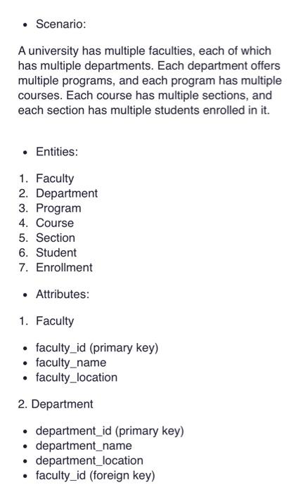 Solved use these information below to drow ERD as schema | Chegg.com