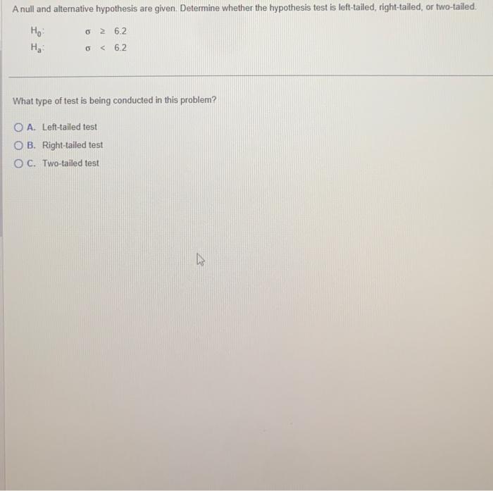 find the null and alternative hypothesis calculator