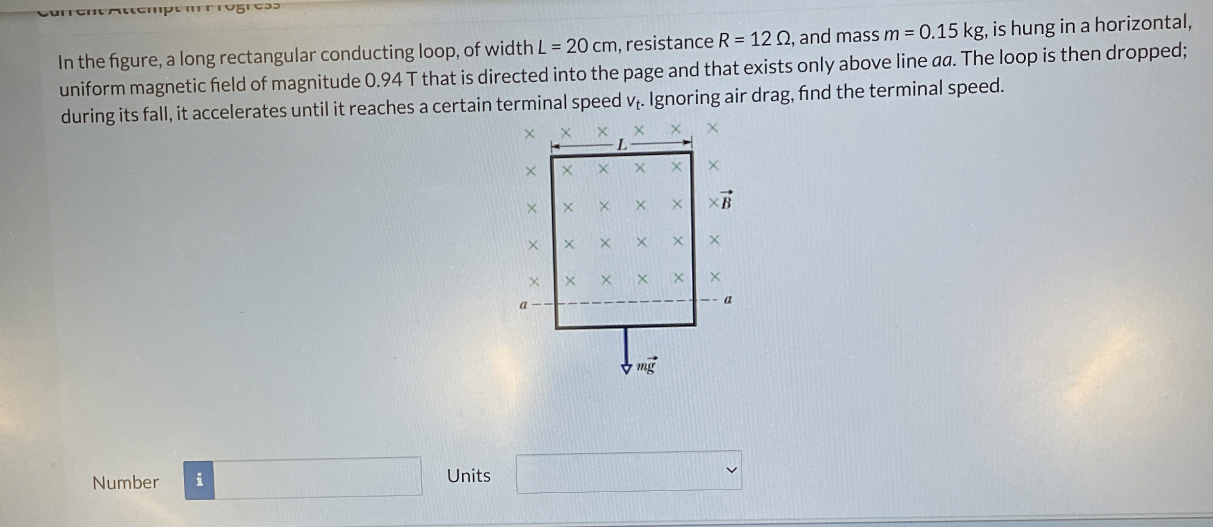 Solved In the figure, a long rectangular conducting loop, of | Chegg.com