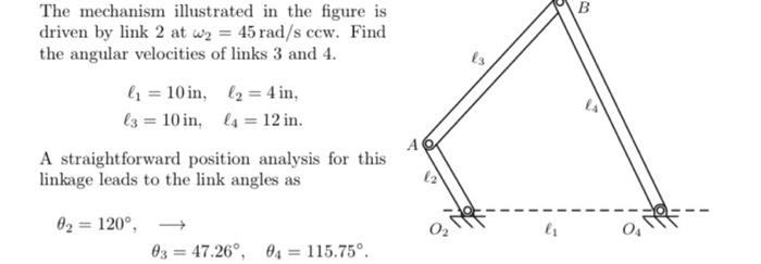 Solved The Mechanism Illustrated In The Figure Is Driven By | Chegg.com