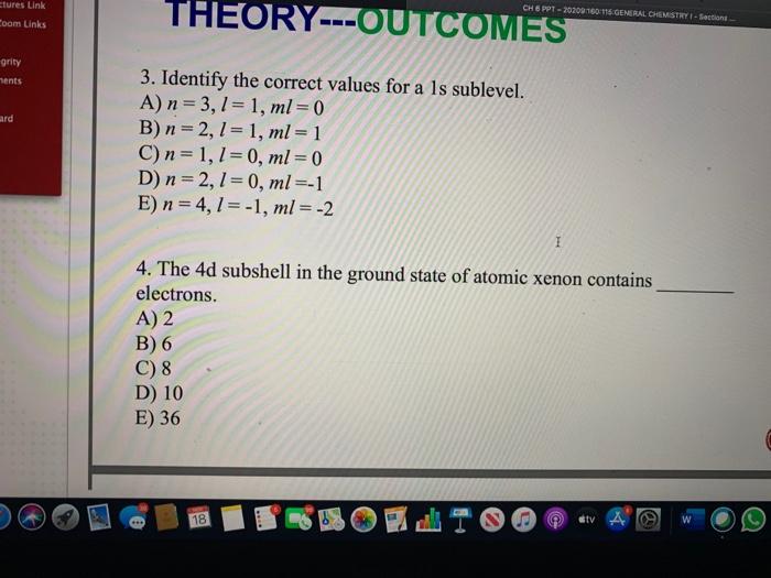 Solved ctures Link Coom Links CH 6PPT - 20200:18:15 GENERAL