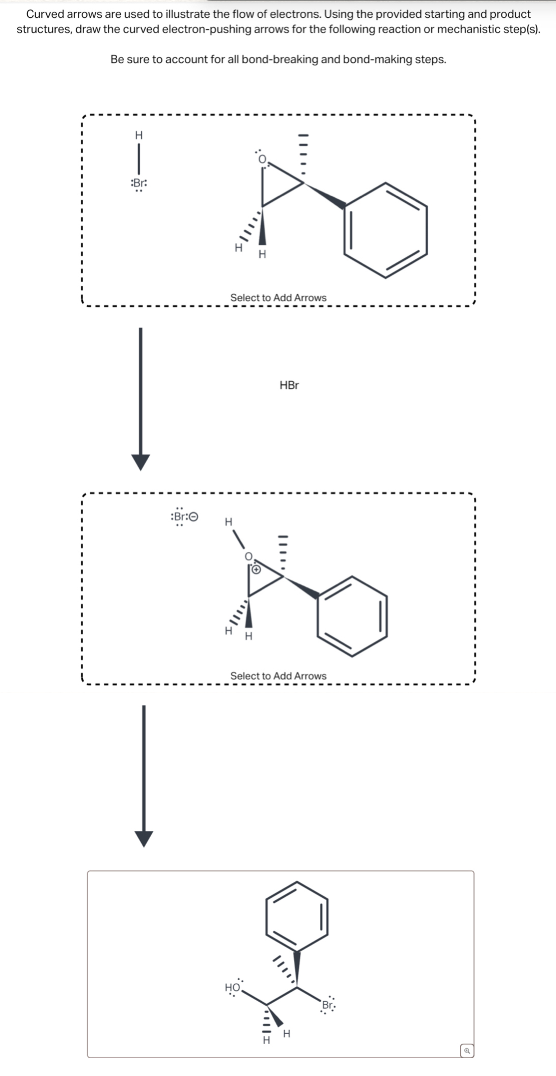 Solved Curved arrows are used to illustrate the flow of | Chegg.com