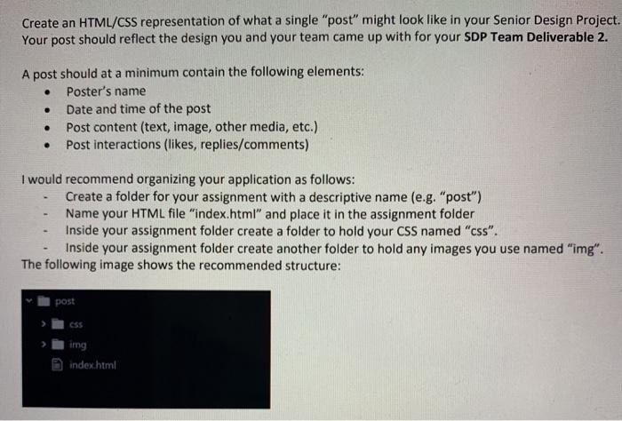 Create an HTML/CSS representation of what a single | Chegg.com