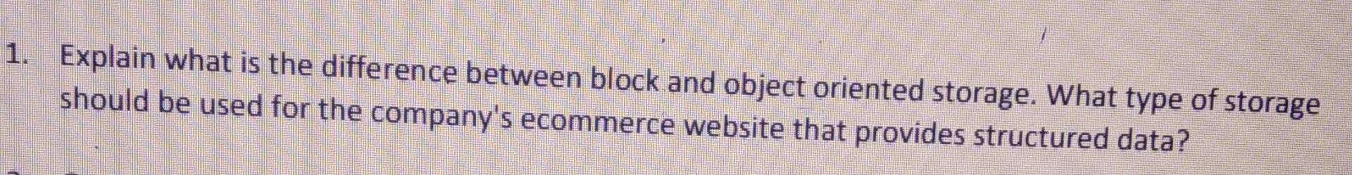 Solved 1. Explain what is the difference between block and | Chegg.com