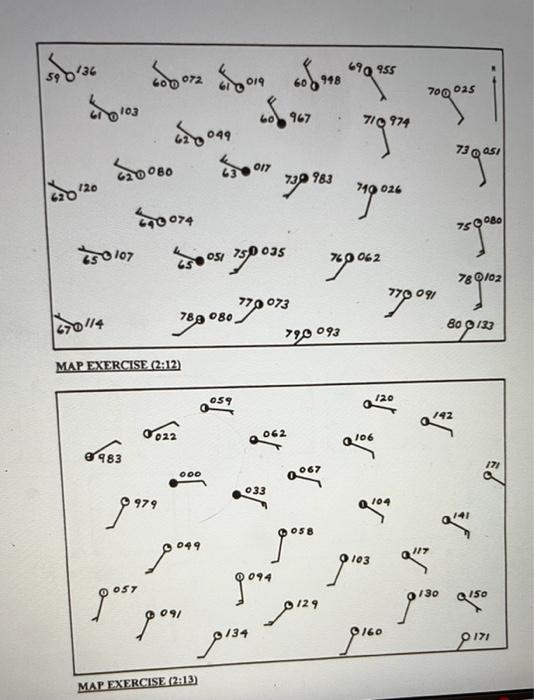 Solved 1. please complete both isobar maps by drawing them