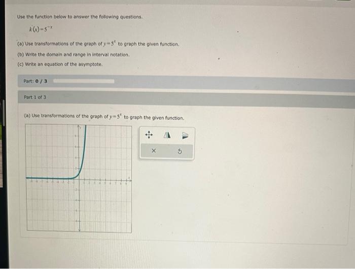 Solved Use the function below to answer the following | Chegg.com