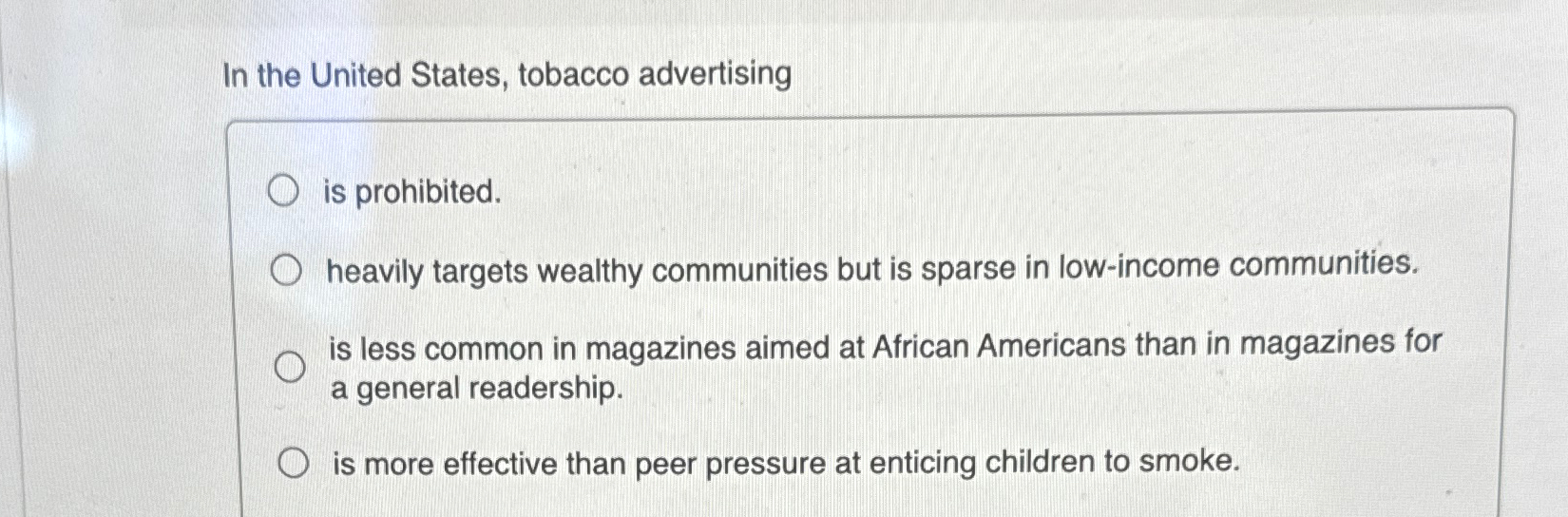 tobacco advertisers typically target Spinning a global web: tactics used by Big to attract children at tobacco points-of-sale Tobacco companies continue to target