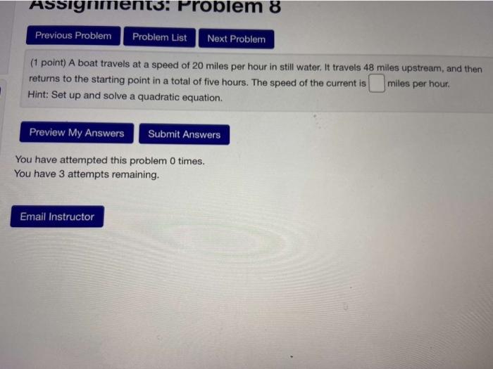 Solved Assignment3: Problem 9 Previous Problem Problem List | Chegg.com