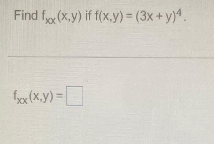 Solved Find Fx 4 −7 When F X Y 7x2−9xy A 7 B −7 C −140