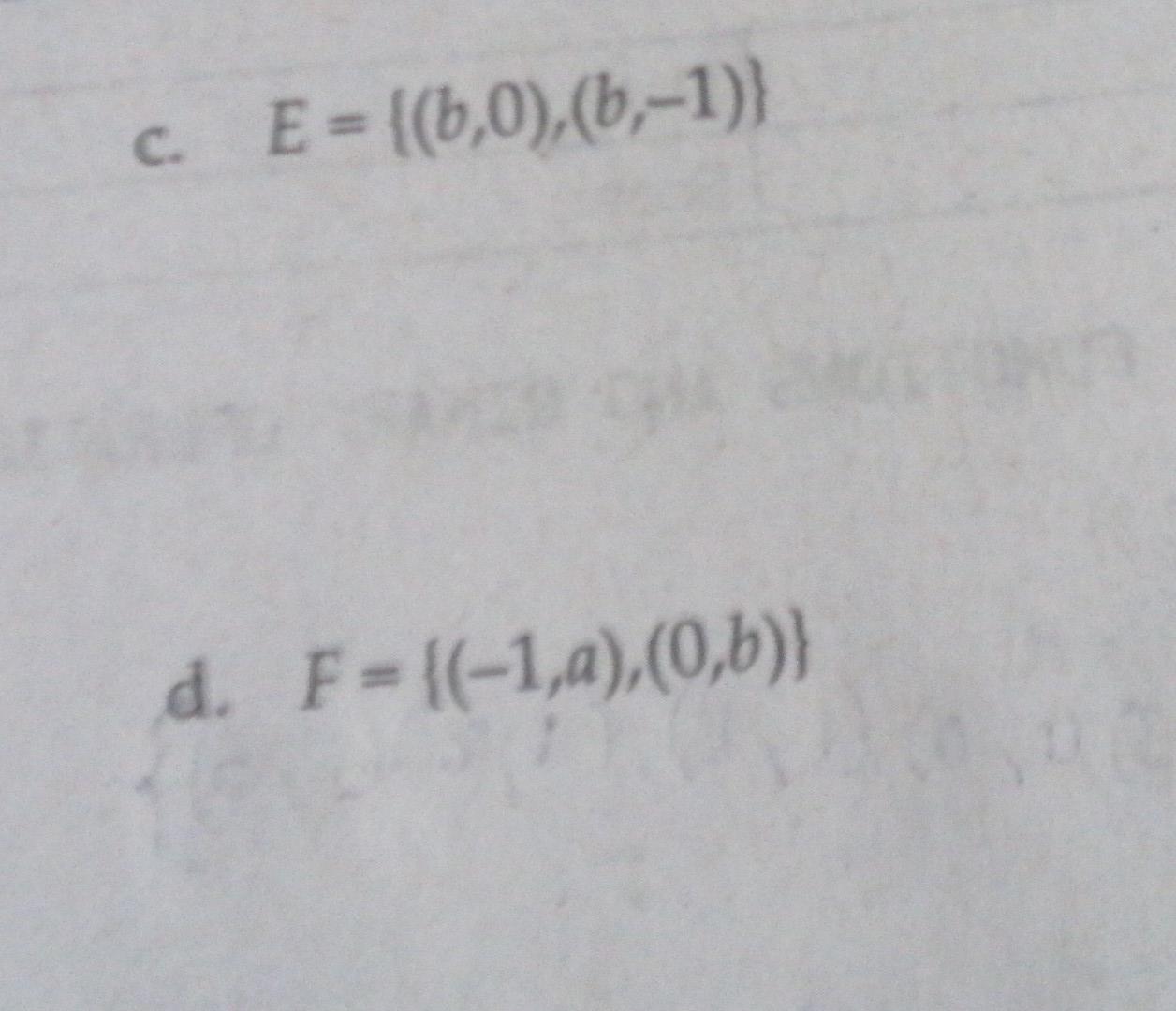 Solved Consider The Set A = {a,b} And B = {-1,0,1). | Chegg.com