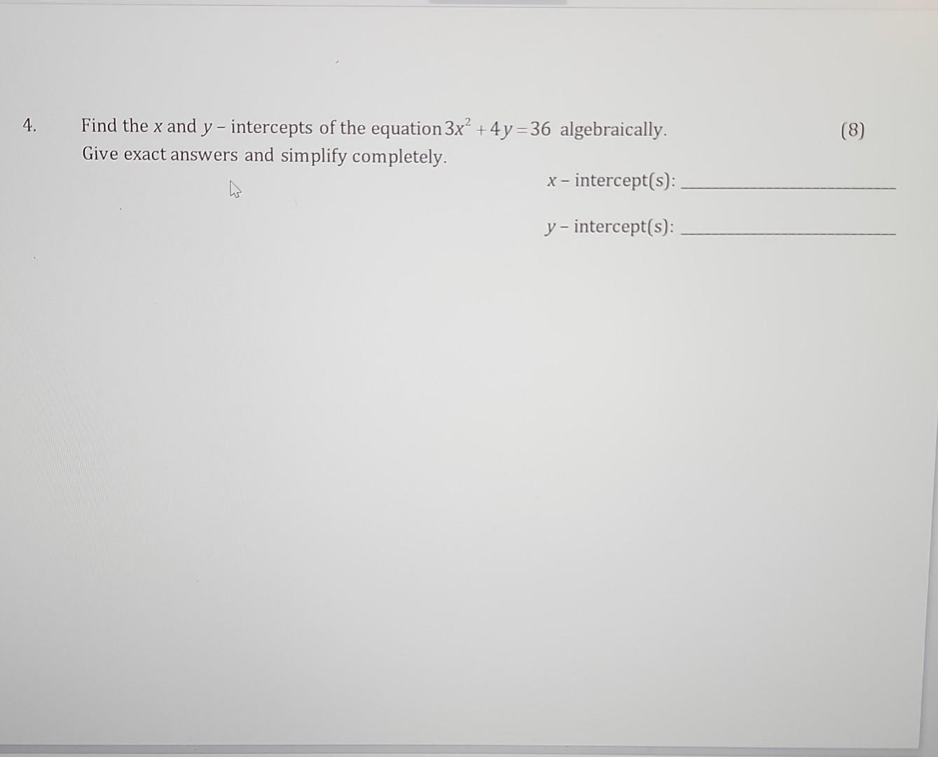 Solved Find the standard form equation of the circle given | Chegg.com