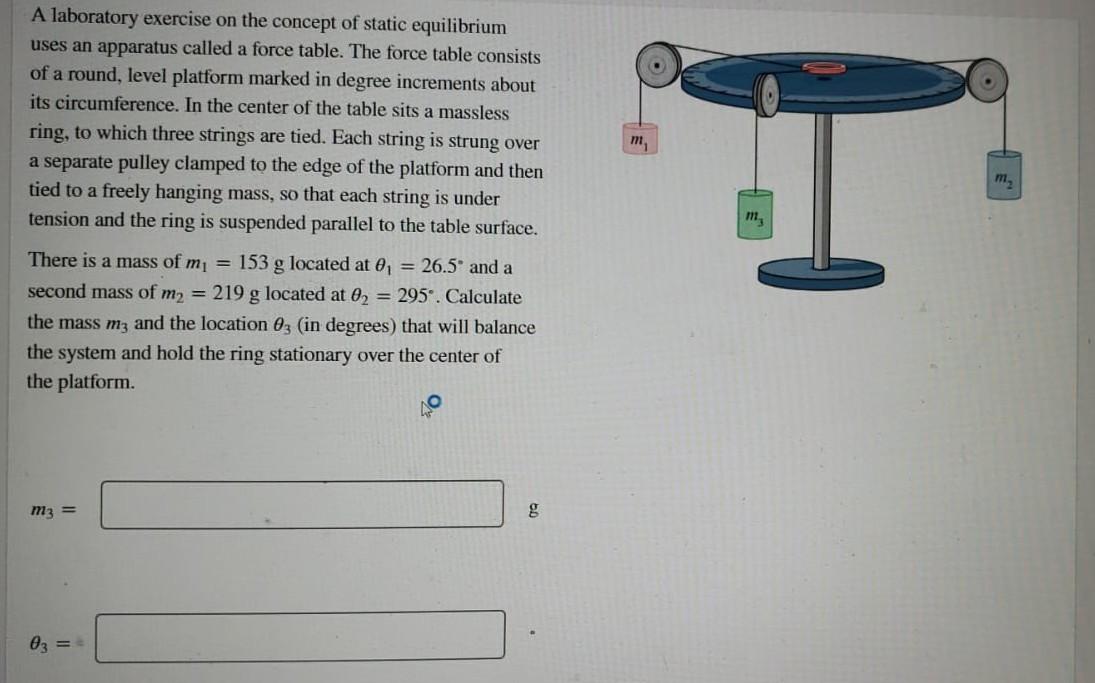 Solved A laboratory exercise on the concept of static | Chegg.com