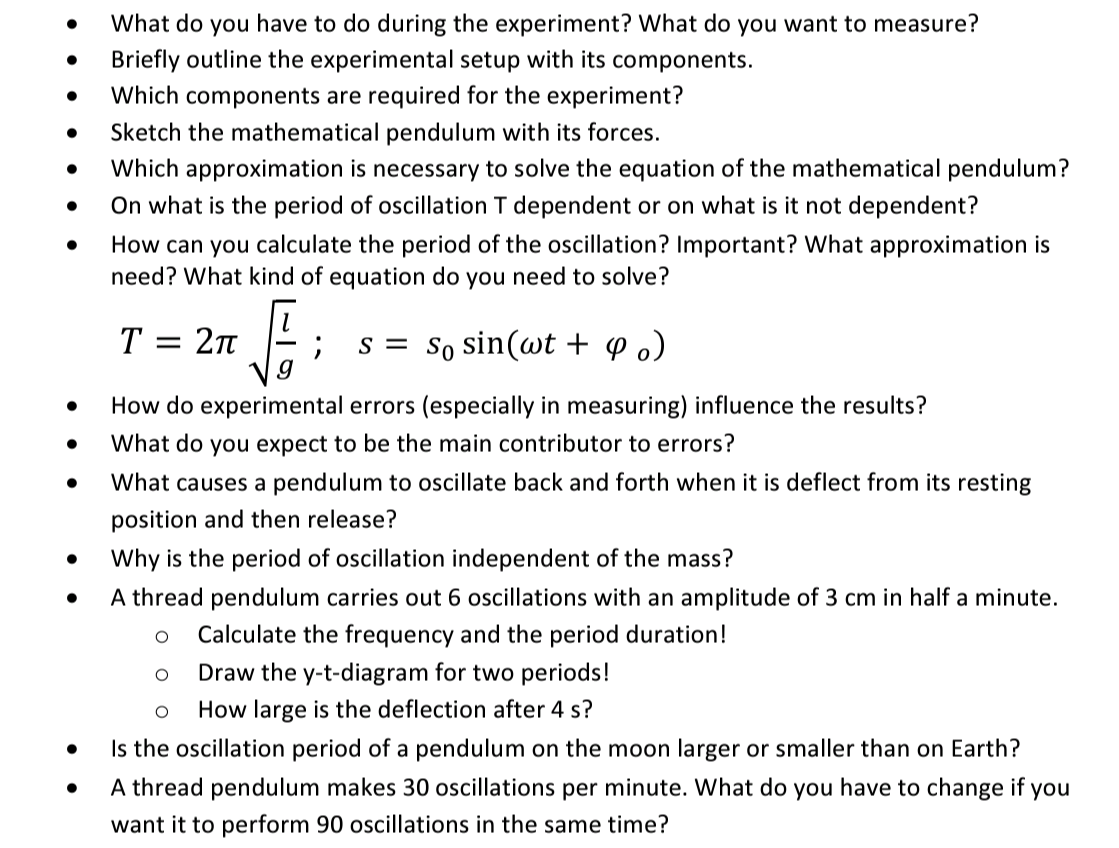 torsional pendulum experiment viva questions with answers