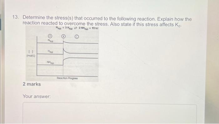 Solved 3. Determine the stress(s) that occurred to the | Chegg.com