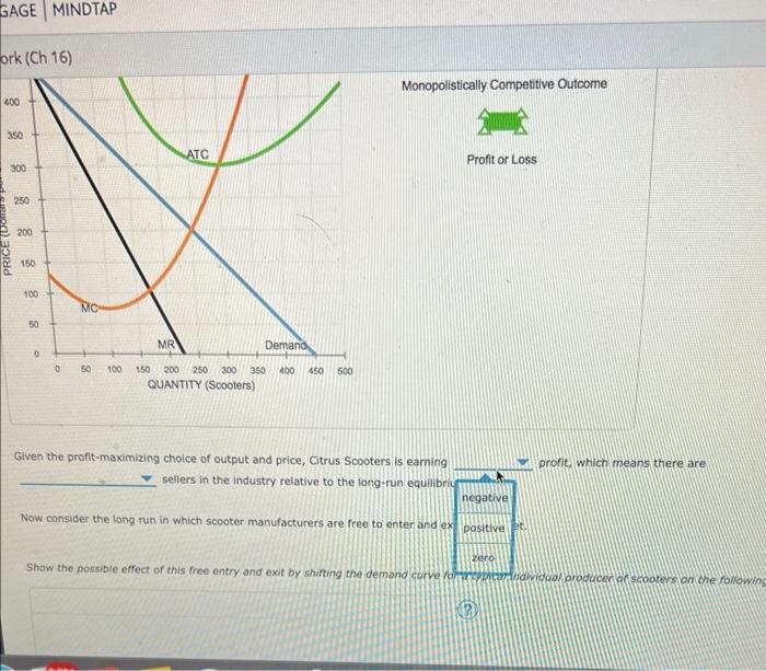 Solved 3. How Short-run Profit Or Losses Induce Entry Or | Chegg.com