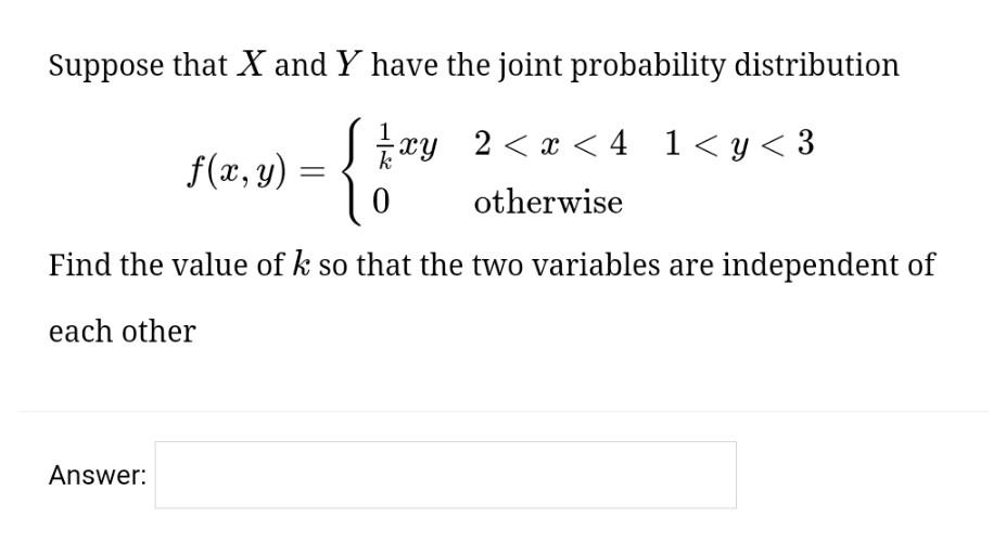 Solved Suppose That X And Y Have The Joint Probability | Chegg.com