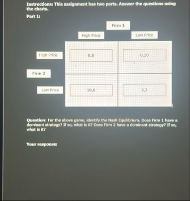 Solved Instructions: This assignment has two parts. Answer | Chegg.com
