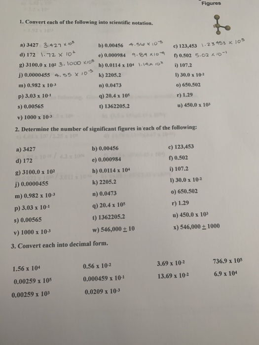 Solved Figures J 0 4 55 X Id5 1 Convert Each Of Chegg Com