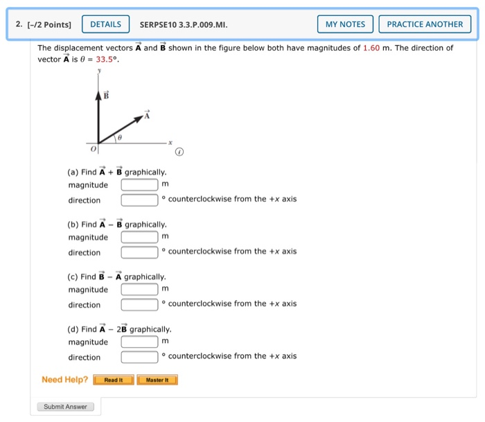 Solved 1. (-/1 Points) DETAILS SERPSE10 3.A.OP.021. MY NOTES | Chegg ...