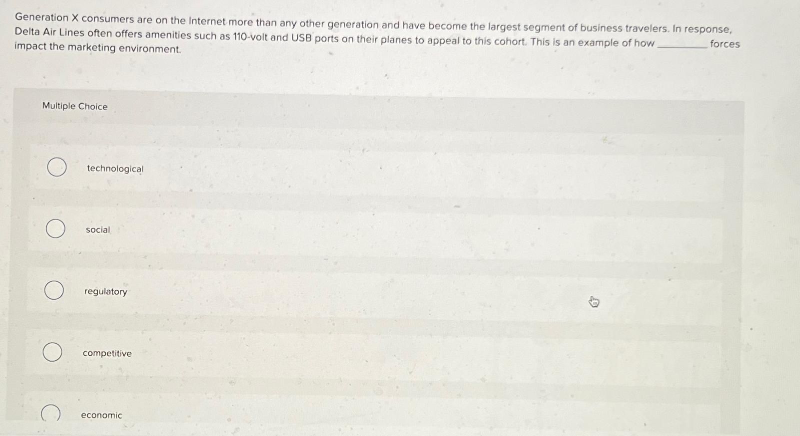 Solved Generation x ﻿consumers are on the Internet more than | Chegg.com