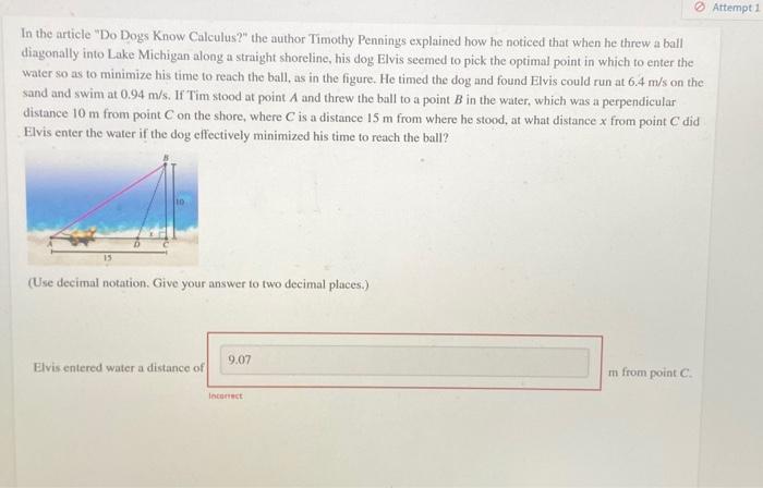 Solved In the article 