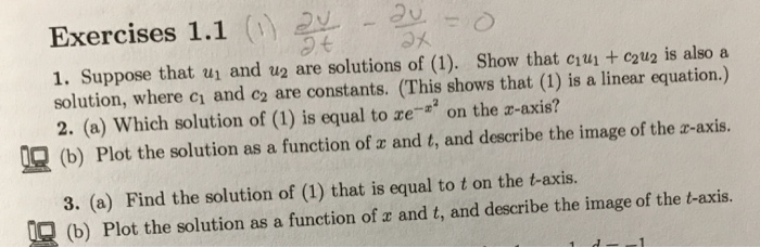 Suv U2 Math Test Problem Solved Exercises 1.1 2x 1. Suppose that U and U2 are | Chegg.com