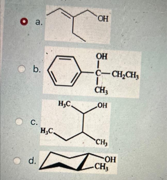 Solved ¿Cuál será la mejor reacción para producir tert-butil | Chegg.com