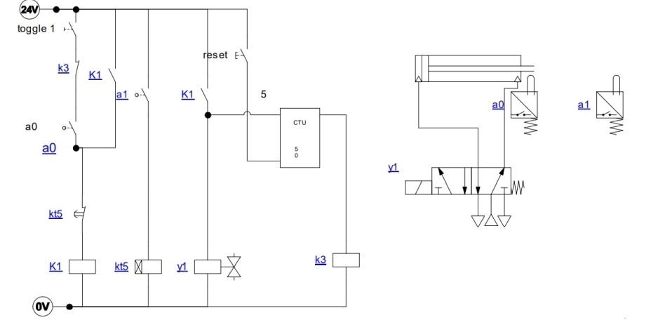 Solved 1. From the ladder circuit, if push button l0.0 is | Chegg.com