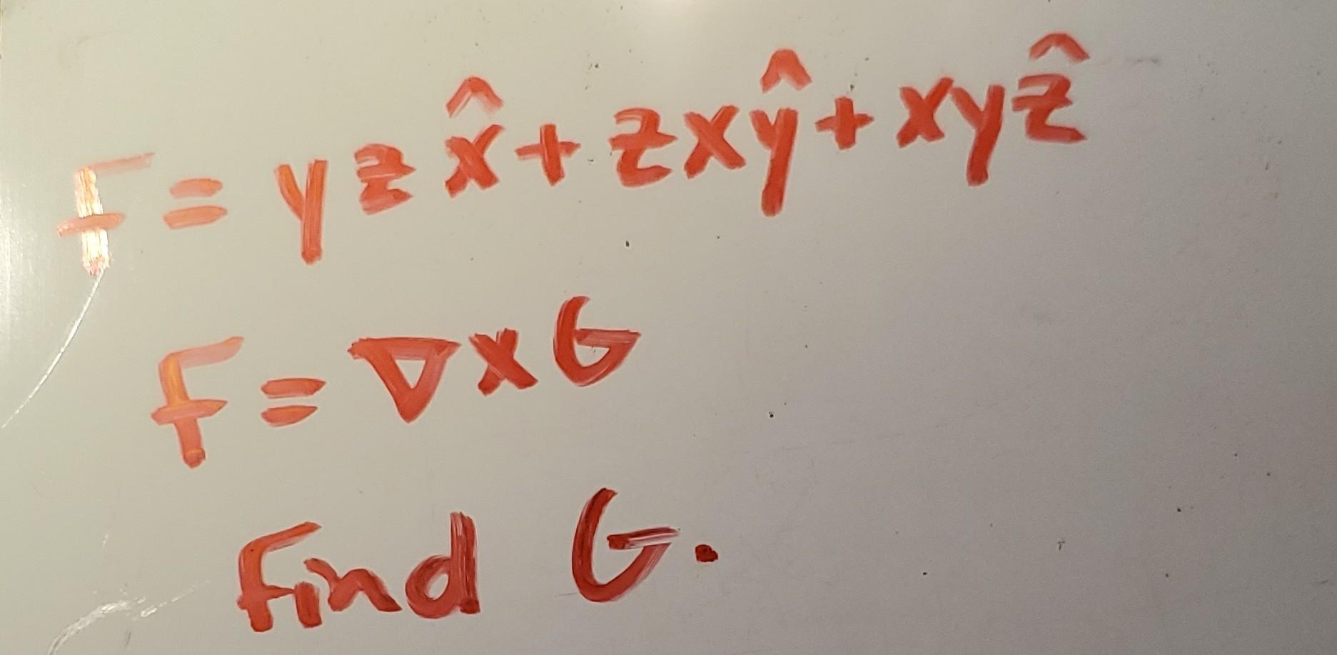 Solved F=yz^x^+zxy^+xyz^F=∇x | Chegg.com