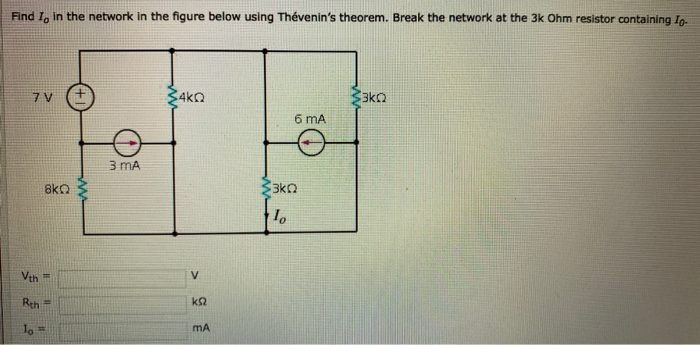 Solved Find 1, in the network in the figure below using | Chegg.com