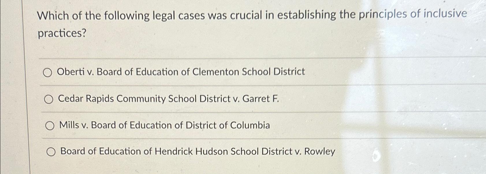 Board of education v rowley sales
