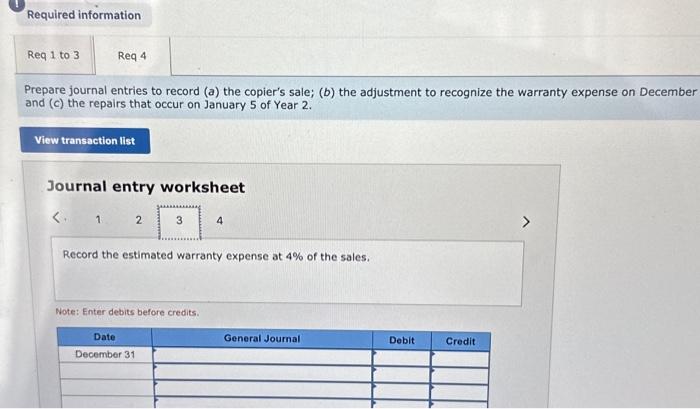 Solved Required Information Use The Following Information | Chegg.com