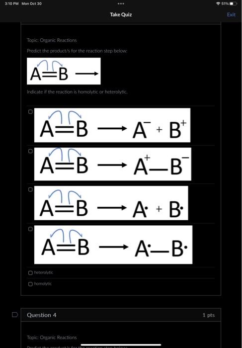 Solved A=B→A=B→A−+B+A=B→A+−B−A=B→A−+B−A=B→A−−B− | Chegg.com