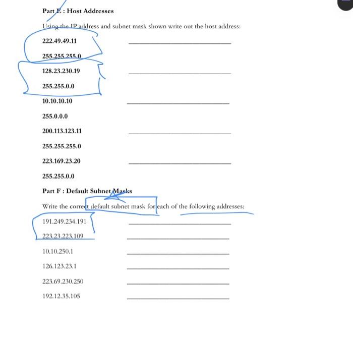 Solved Exercises: Part A In this exercise, you will | Chegg.com