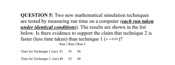 Solved QUESTION 5: Two new mathematical simulation | Chegg.com
