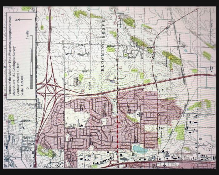Solved question 2 i wisconsin map was formed from glacial